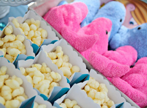 also purchased 10 grass hula skirts from the dollar store and put ...