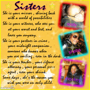 Cute quotes and sayings about sisters