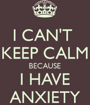 Quotes, Messages & Funny Stuff / I can't keep calm because I have ...