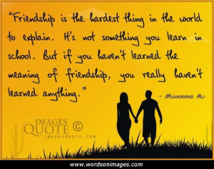 Short and sweet friendship quotes