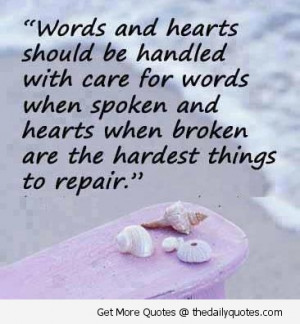 Words And Hearts