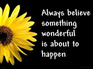 Keep a positive perspective.