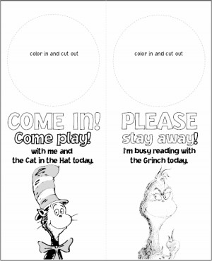 Read The Grinch Who Stole Christmas and then let the boys make this Dr ...