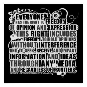 Freedom Of Speech Posters & Prints