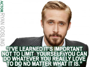 ryan gosling quote