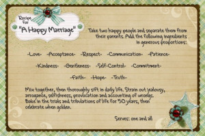 Happy Marriage Quotes Wishes: Married Life Quotes On Simple Brown ...