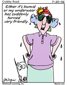 Maxine's outlook on humidity! More