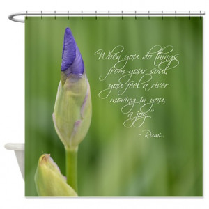 Remake A World Quote Shower Curtain by DreamTrinkets