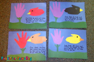 (another bird Bible craft & lesson about Elijah feeding the birds ...
