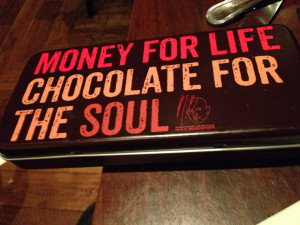 ... love quotes and I love chocolate, so to me this was a wonderful touch