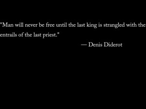 quotes religion atheism anarchy text only denis diderot black ...