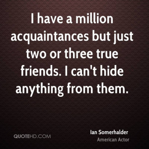 Quotes About Acquaintances