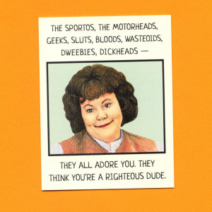 Righteous Dude | Funny Valentine's Day Card at Seas and Peas