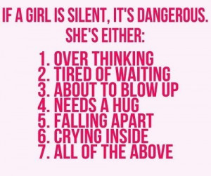 guide to girl's mind. :)