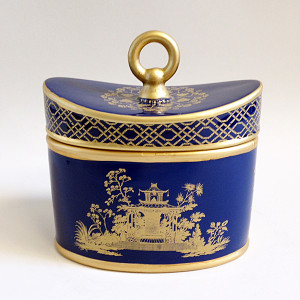 Blue Toile Scented Candle