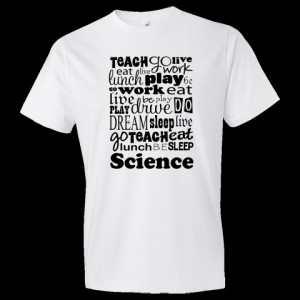 Personalized Science Teacher quote Men's Fashion T-Shirts