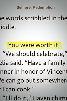 Carmine quot You were worth it quot who wouldn 39 t want to hear those ...