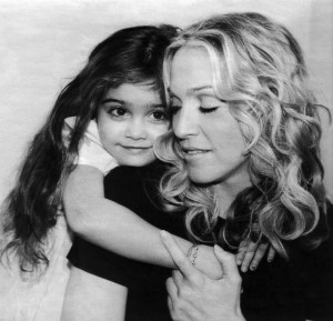 Madonna with her daughter | Mother's Day