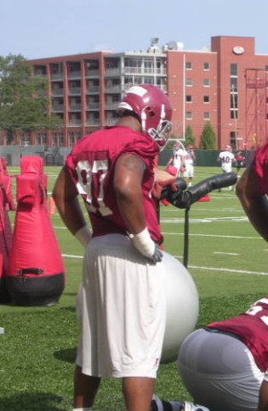 Alabama football Tue practice, quotes & volleyball