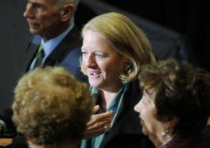 Cathy Malloy President Barack Obama visits Central High School in