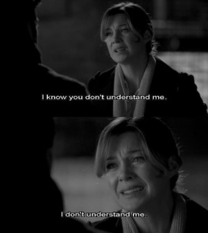 Meredith Grey - I know that feeling