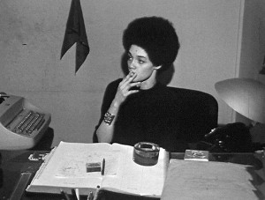 Kathleen Cleaver in Algeria in 1969. Credit SVT/Story AB