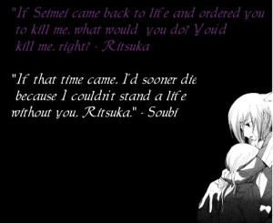 Loveless anime quotes | Ritsuka and Soubi LOVELESS by Becky4ever