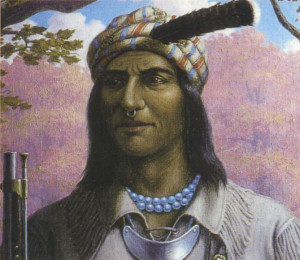 Robert Ottokar Lindneux (1871-1970), Tecumseh, XXe siècle, medium ...
