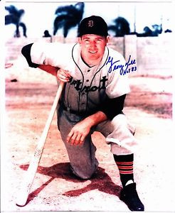 GEORGE KELL HOF Auto Autograph Signed Picture Photo 8X10 Detroit