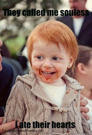 Souless Funny Redhead Ginger Joke