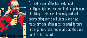 Joe Rogan's opinion on UFC hall of famer, Forrest Griffin. What was ...