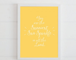 The World is More Beautiful Because of You Girls Bedroom Inspirational ...