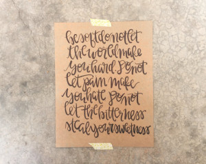 Hand Brush Lettered + Modern Calligraphy, Iain Thomas 