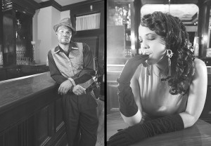 supricia & clarence | harlem renaissance themed engagement photography ...