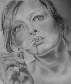 Alexandra Maria Lara Smoking