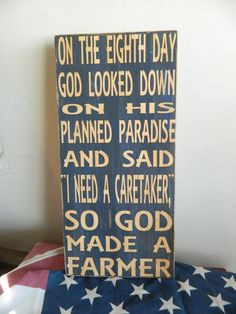 So+God+made+a+farmer+Paul+Harvey+handmade+by+CountryFolksCreation,+$42 ...
