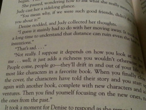 Quote from Judy in 'The Rescue' by Nicholas Sparks