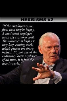 This is a very smart man, Herb Kelleher, founder and former CEO of ...