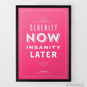 Seinfeld Quote Prints by Signfeld