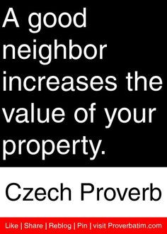 Neighbor Quotes