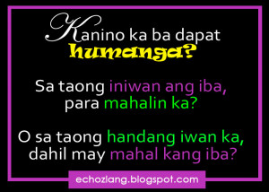 ... quotes tagalog patama sa manloloko quotes tagalog patama sa manhid