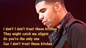 Drake Trust Issues Lyrics