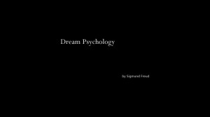 Dream Psychology by Sigmund Freud screen shot 3