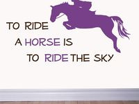 Horses :) Hunter Jumper: Amazing jumping horses quotes Borrowing ...
