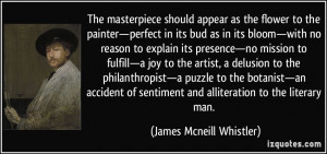 More James Mcneill Whistler Quotes