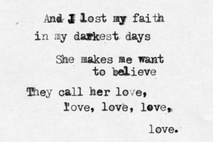 Parachute - She Is LoveSubmitted by freeefallinng.tumblr.com