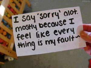 Saying Sorry by Lyric1749
