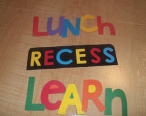 School Cricut Cartridge Recess Learn Lunch Elementary Sayings ...