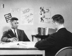 Medgar Evers being interviewed by CBS Reports producer William ‘Bill ...