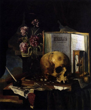 ... visual art skull flowers dark romanticism literature goth aesthetics